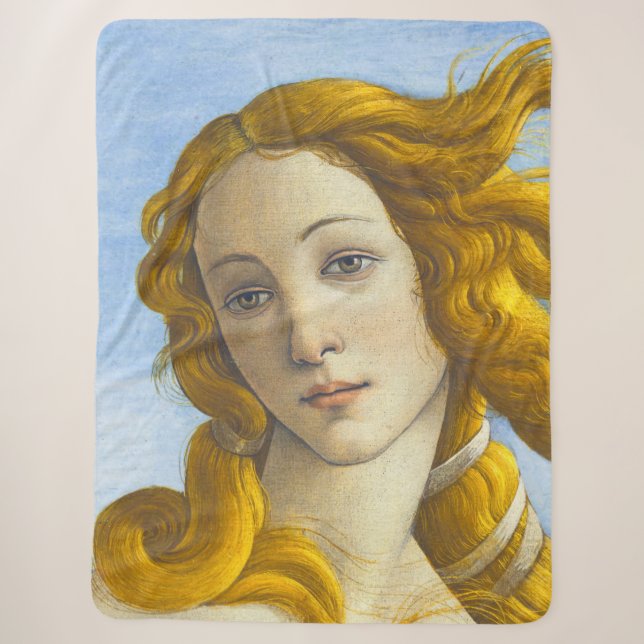 Sandro Botticelli - Geburt der Venus-Details Sherpadecke (Vorderseite)