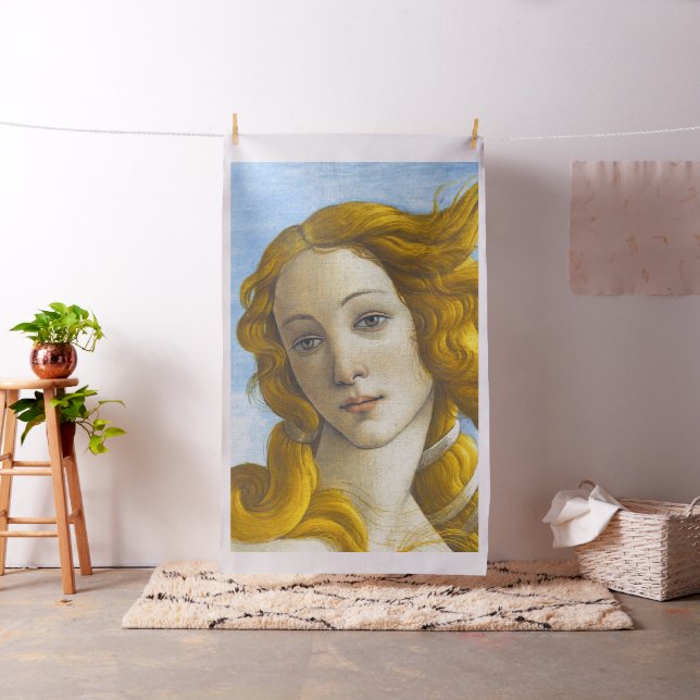 Sandro Botticelli - Geburt der Venus-Details Stoff (Beispiel)