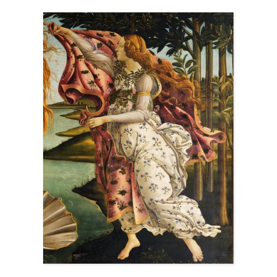 Sandro Botticelli Geburt Der Venus Hora Des Fruhli Postkarte Zazzle Ch