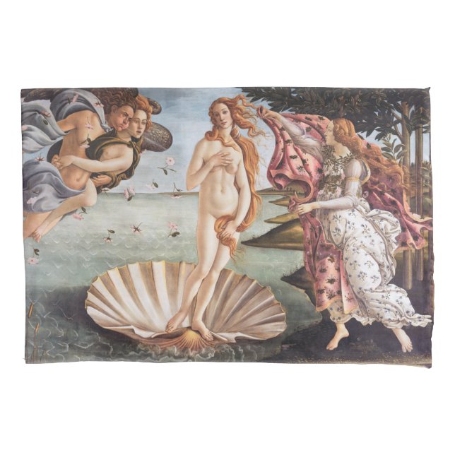 Sandro Botticelli - Geburt der Venus Kissenbezug (Vorderseite)