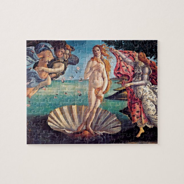Sandro Botticelli - Geburt der Venus - Kunst der K (Horizontal)