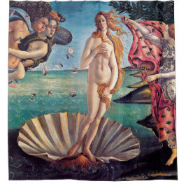 Sandro Botticelli - Geburt der Venus - Kunst der K Duschvorhang