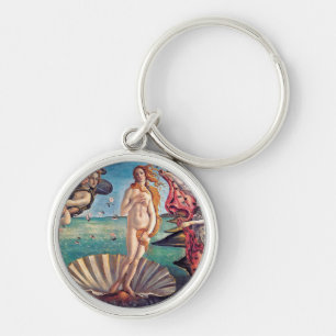 Sandro Botticelli - Geburt der Venus - Kunst der K Schlüsselanhänger