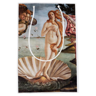 Sandro Botticelli - Geburt der Venus Mittlere Geschenktüte