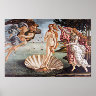 Sandro Botticelli - Geburt der Venus Poster