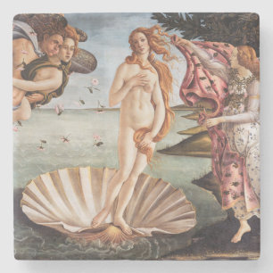 Sandro Botticelli - Geburt der Venus Steinuntersetzer