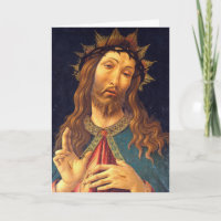 Sandro Botticelli Jesus Christ Crown Thorns Lent