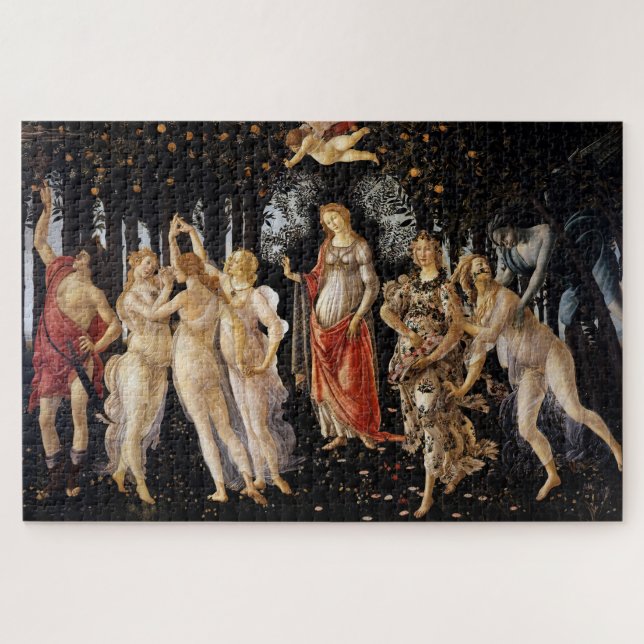 Sandro Botticelli - La Primavera (Horizontal)
