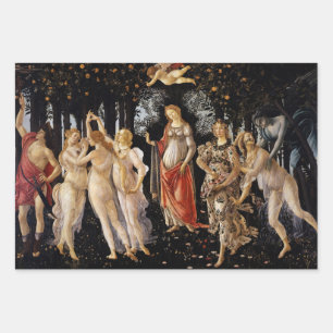 Sandro Botticelli - La Primavera Geschenkpapier Set