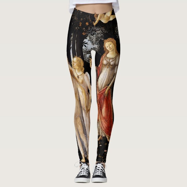 Sandro Botticelli - La Primavera Leggings (Vorderseite)