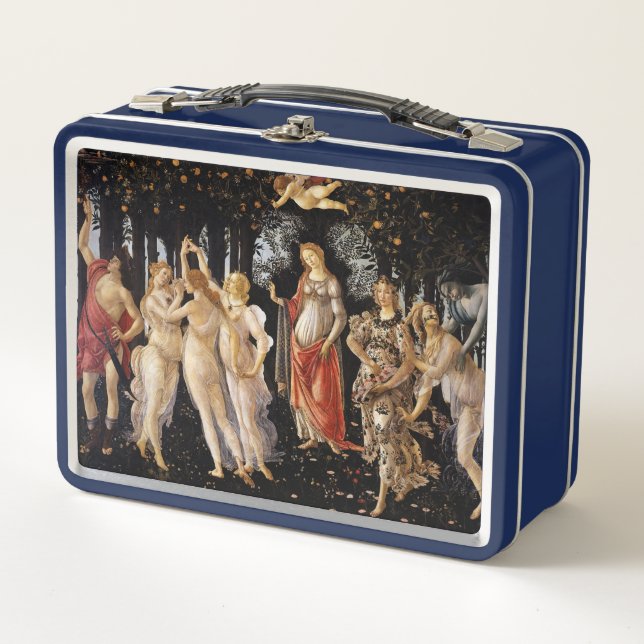 Sandro Botticelli - La Primavera Metall Brotdose (Vorderseite)
