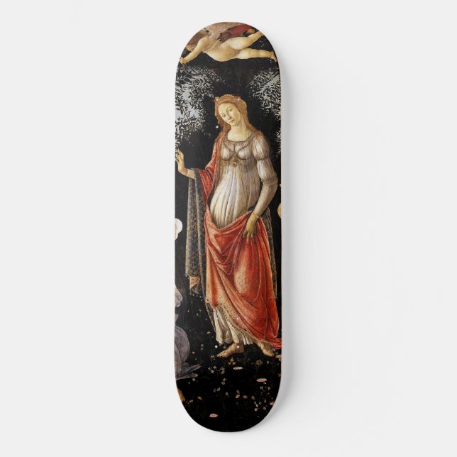 Sandro Botticelli - La Primavera Skateboard (Vorderseite)