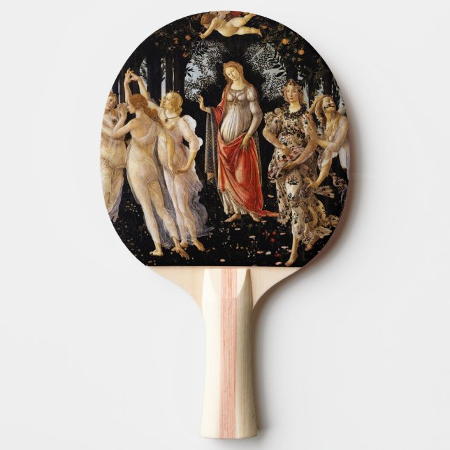 Sandro Botticelli - La Primavera Tischtennis Schläger (Vorderseite)