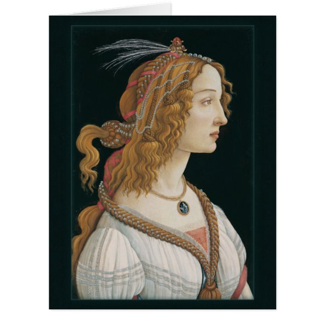 Sandro Botticelli Lady CC0283 Big (Vorderseite)