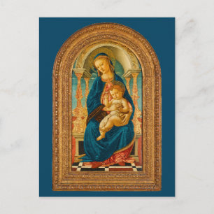 Sandro Botticelli Madonna and Child c 1470 Feiertagspostkarte
