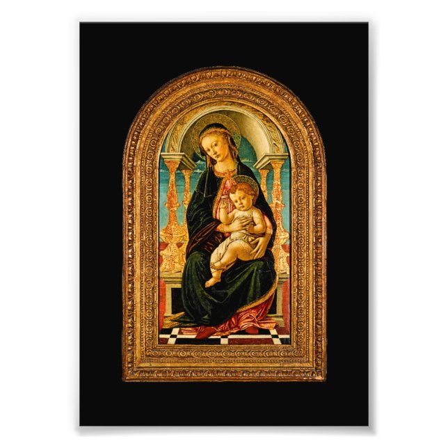 Sandro Botticelli Madonna and Child c 1470 Fotodruck (Vorne)