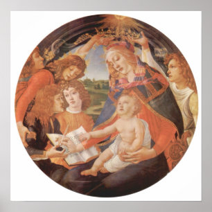 Sandro Botticelli-Madonna das ausgezeichnete Poster