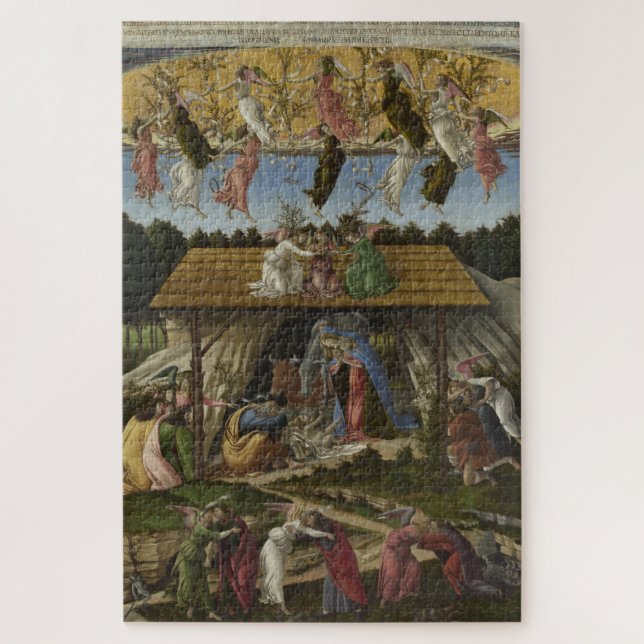 Sandro Botticelli - Mystische Geburt (Vertikal)