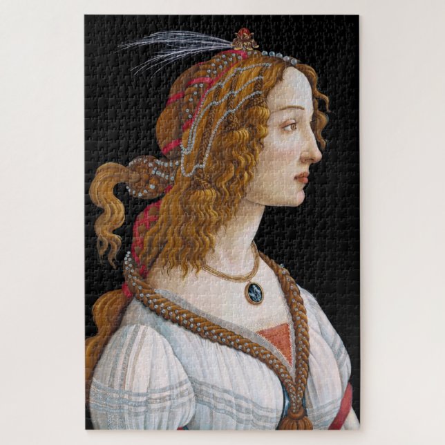 Sandro Botticelli - Portrait von Simonetta Vespucc (Vertikal)