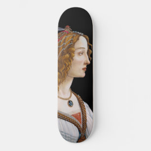 Sandro Botticelli - Portrait von Simonetta Vespucc Skateboard