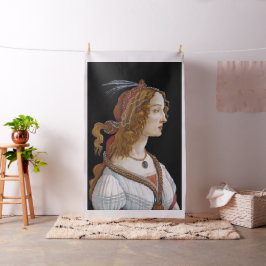 Sandro Botticelli - Portrait von Simonetta Vespucc Stoff