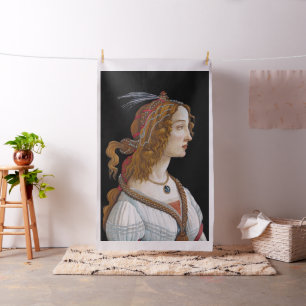 Sandro Botticelli - Portrait von Simonetta Vespucc Stoff