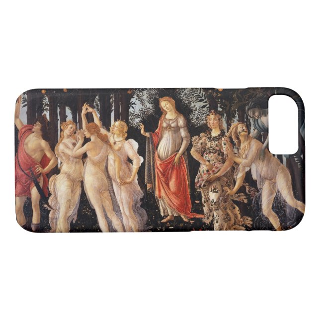 Sandro Botticelli Primavera Case-Mate iPhone Hülle (Rückseite (Horizontal))