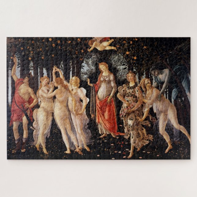 Sandro Botticelli Primavera Kunst, Dichtung und Mu (Horizontal)