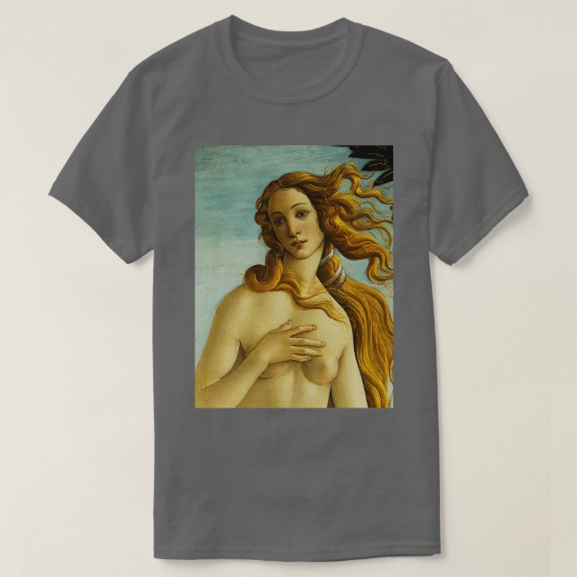 Sandro Botticelli quotDie Geburt von Venusquot 3 T-Shirt (Design vorne)