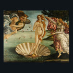 Sandro Botticelli - The Birth of Venus Poster<br><div class="desc">Sandro Botticelli - The Birth of Venus - 1483-1485 - tempera on panel</div>