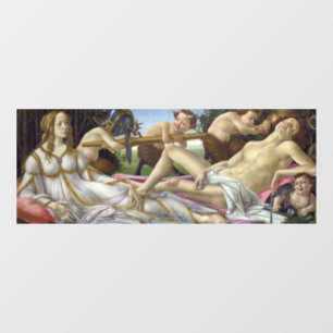 Sandro Botticelli - Venus und Mars Fensteraufkleber