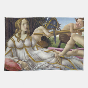 Sandro Botticelli - Venus und Mars, linke Seite Geschirrtuch