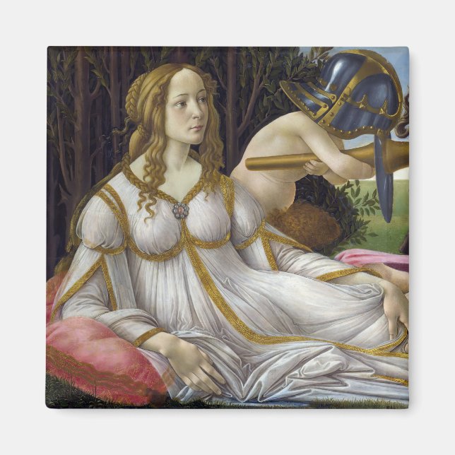 Sandro Botticelli - Venus und Mars, links Magnet (Vorne)
