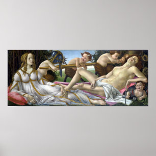 Sandro Botticelli Venus und Mars Poster