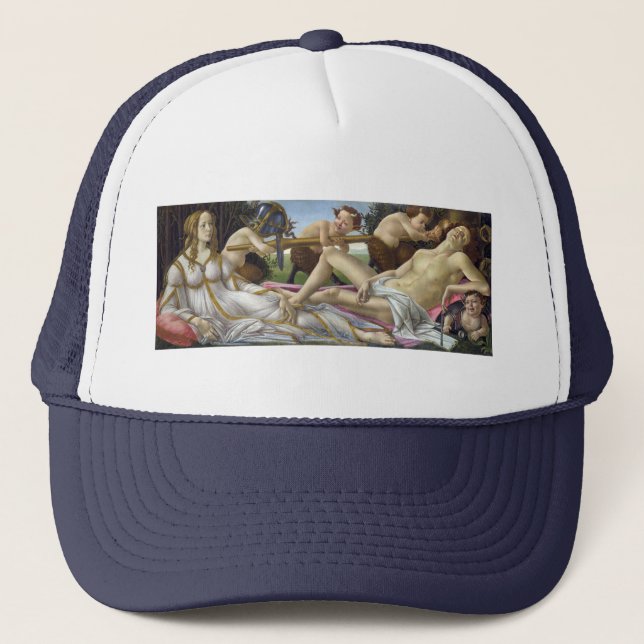 Sandro Botticelli - Venus und Mars Truckerkappe (Vorderseite)