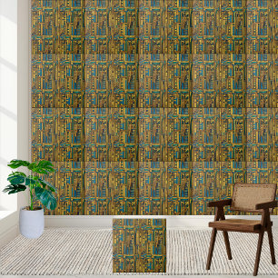 Sands of Time Egyptian Pattern Tile Fliese
