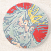 Sandstein-Untersetzer - Nome König