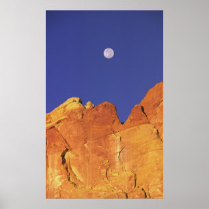 Sandsteinböschung Capitol Reef National Poster