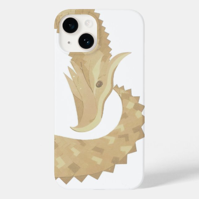 Sandsteindrache Case-Mate iPhone 14 Hülle (Rückseite)