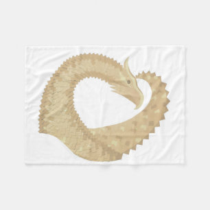 Sandsteindrache Fleecedecke