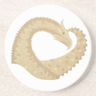 Sandsteindrache Getränkeuntersetzer