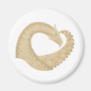 Sandsteindrache Magnet