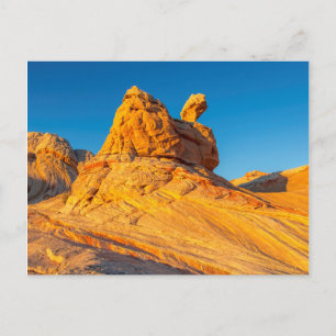 Sandsteinformationen bei White Pocket 3 Postkarte