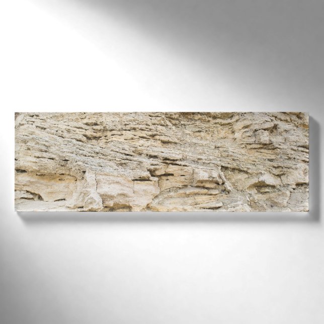 Sandsteinmuster Namenschild (Vorderseite)