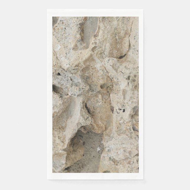 Sandsteinmuster Serviette (Vorderseite)
