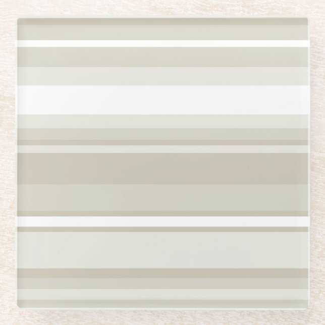 Sandsteinstreifen Glasuntersetzer (Vorderseite)