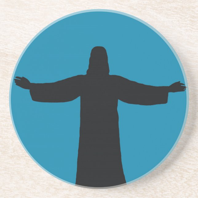 Sandstone Achterbahn Getränkeuntersetzer (Vorne)