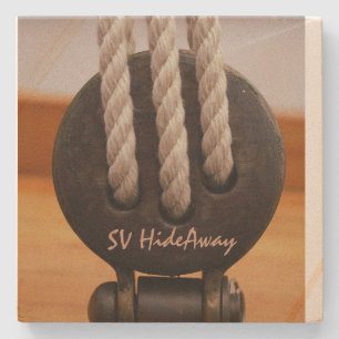 Sandstone-Coaster Benutzerdefiniert Nautical Steinuntersetzer