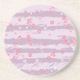 Sandstone Coaster – Butterfly Garden Getränkeuntersetzer