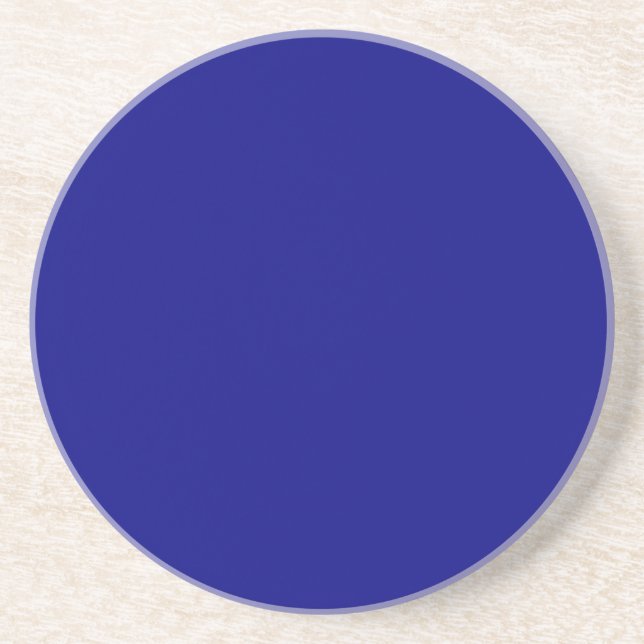 Sandstone Drinks Untersetzer - Navy Blue (Vorne)